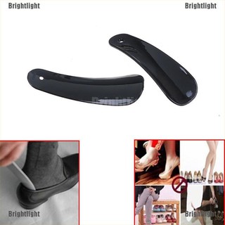 [brillante] 2 piezas de 11 cm de plástico negro zapatero zapatero cuchara zapatos accesorios [luz]