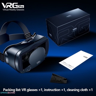 lentes vrg pro 3d lentes de realidad virtual de pantalla completa visual con ángulo ancho para teléfono inteligente de 5 a 7 pulgadas (1)