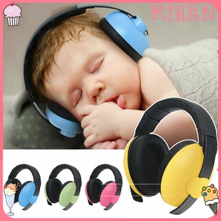 mihan bebé orejeras suave reducción de ruido protector de audición orejeras recién nacidos ajustable defenders auriculares niños auriculares multicolor