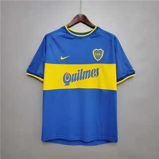 jersey/camisa de fútbol retro 1999/2000 boca juniors local