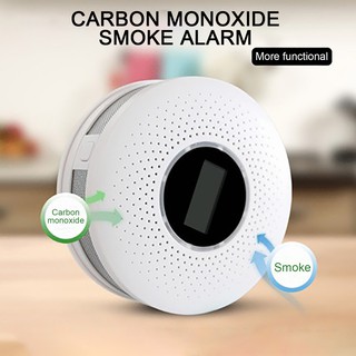 Willbebest+*-*+Smoke Detector de Carbon Monoxide Combo de eslabones Alarm CO Detector
