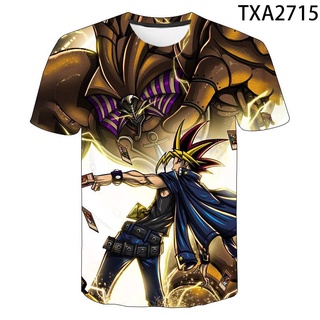 Kid nuevos juegos Yu Gi Oh el erizo T impreso camiseta Cool Tees (5)