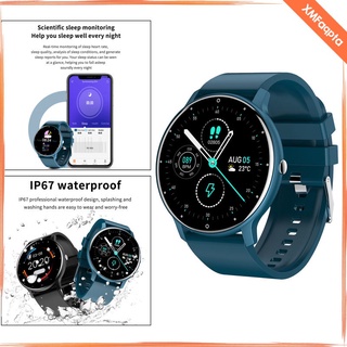 [xmfaqpta] reloj inteligente, rastreador de ejercicios, rastreador de actividad con pantalla táctil de 1,28 pulgadas, smartwatch impermeable con monitor de sueño,