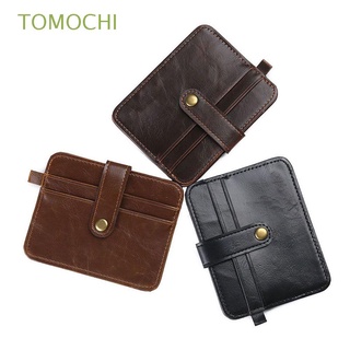 TOMOCHI tarjetero Carteira pequeño Mini carteras embrague mujeres nuevo macho loco paquete cuero/Multicolor (1)