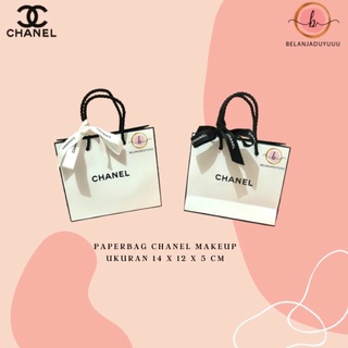 Auténtico Original Chanel bolsa de papel