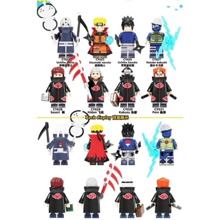 Naruto Akatsuki Minifiguras Set 8pzs