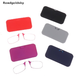 Roadgoldsky Frameless Presbyopia Magnifying Glasses Metal Optical Spectacles Reading Glasses WDSK