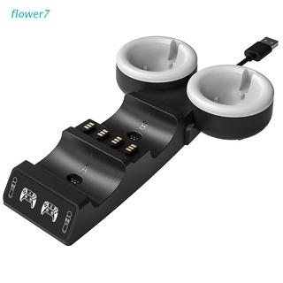 flower7 Charging Station For Compatible with PS5/PS VR MOVE Controller Charging Stand