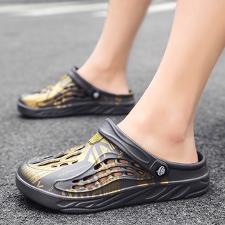 Zapatillas Crocs de hombre sandalias de gran tamaño zapatillas