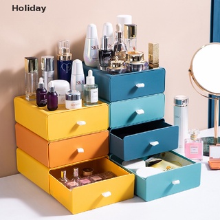 {hh} 1 caja de almacenamiento de maquillaje organizador de escritorio organizador de escritorio contenedor de joyería apilable