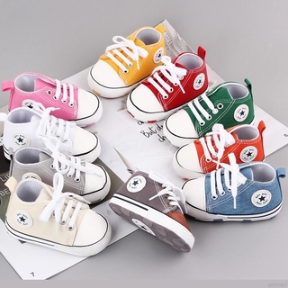 Zapatillas De Tela Con Suela Flexible Antideslizante Para Recién Nacidos/Bebés (1)