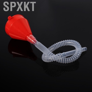 Spxkt Oil Filling Funnel Plastic One-Piece Construction for Water Liquid Gas