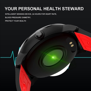 [buena venta] pulsera inteligente T6 pantalla completa táctil aspecto Metal frecuencia cardíaca presión arterial monitorización del sueño modo multideportivo paso smashing.mx (3)