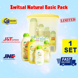 Zwitsal Natural Basic Pack/paquete de cuidado del bebé