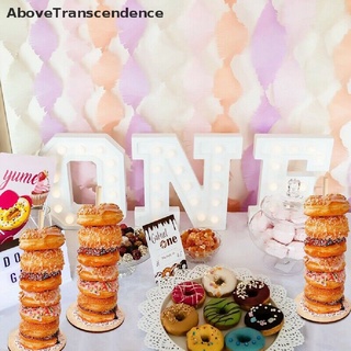 Decoración de boda Donuts pared de madera soporte de postre donut mesa {bigsale}