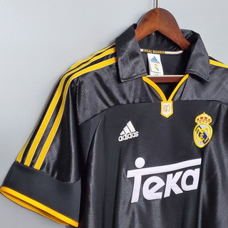 Jersey/Camisa retro 1998/1999 Real Madrid retro De Alta calidad colaand S camiseta De fútbol De visitante (6)