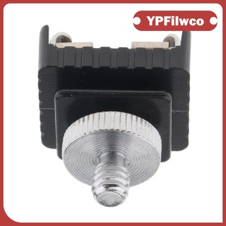 Monitor Hot Shoe Flash Mount Adapter Converter for Canon Nikon Olympus Panasonic Speedlight 1/4 Screw