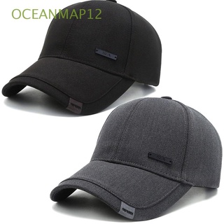 OCEANMAP12 Exterior Algodón Sencillo sombrero para el sol Gorras de béisbol Alta calidad Sombrero deportivo Sombrero de hombre Casual Protector solar/Multicolor