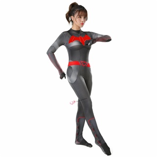 Nueva calidad Batwoman Cosplay disfraz de película murciélago mujeres superhéroe Cosplay ropa Sexy mono Halloween fiesta disfraz