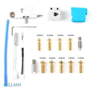 Cellash For Artillery 3D Printer Sidewinder X1 Genius Nozzle Hotend Silicone Sleeve Kit