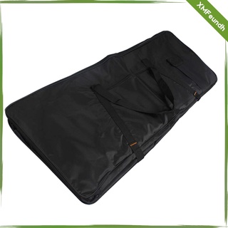 [XMFEUNDH] Oxford Cloth 76-Keys Electronic Keyboard Gig Bag Organizer Extra Pockets for Keyboard Player