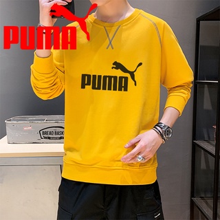 Puma deportes sudadera con capucha suelta cuello redondo