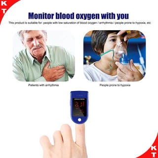 [KT] Oxímetro Digital Led Para Pantalla De Dedo/Oxígeno En Sangre (5)