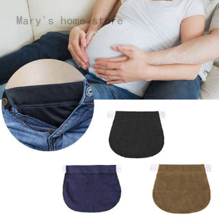 Mary's home store 1PC maternidad embarazo cintura cinturón ajustable elástico cintura extensor ropa pantalones para embarazadas