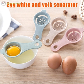 filtro de huevo yema de huevo separador de clara de huevo trigos paja utensilios de cocina separador de huevos hogar