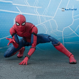 virginia 15cm Spiderman Super héroe muñeca movible figura de acción juguetes niños colección regalo (7)