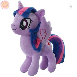 《My Little Pony: Friendship is Magic》Plush Toy Anime Stuffed Doll Soft Throw Pillow Decorations Children Kids Birthday P (2)