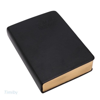 Timiby Classic Vintage Notebook Journal Diary Sketchbook Thick Blank Page Leather Cover