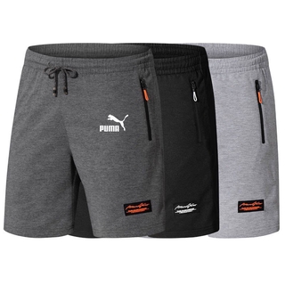 Pantalones cortos deportivos con cremallera/pantalones cortos casuales deportivos para hombre (1)