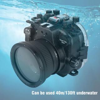 40m/130ft espejo espejo cámara impermeable cámara sin espejo Para Fuji X-T3 con 16-50 mm anillo de enfoque 18-55mm (2)