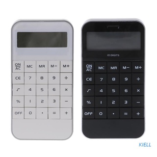 kiell calculadora portátil para el hogar/calculador electrónico de bolsillo/oficina/escuela