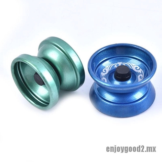 [enjoy] 1 pieza profesional de yoyo de aleación de aluminio con rodamiento de bolas de yoyo juguete interesante (3)