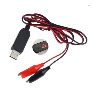tou QC3.0 USB a 5V 6V 8.4V 12V AA AAA 9V eliminador de batería puede reemplazar 4-8pcs AA AAA baterías ajustar Cable de voltaje