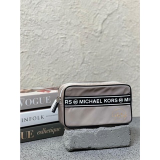 Original MK bolsa/Michael kors kenly pequeña cámara xbody perla gris (1)