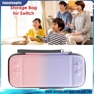 (Enjoyfenglin) Estuche de transporte de viaje EVA con forro de terciopelo para Nintendo Switch
