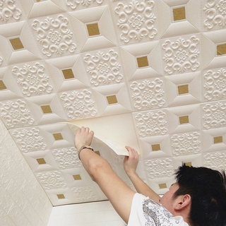 popular américa 3d papel pintado de techo ladrillo diy pegatinas autoadhesivas habitación cocina impermeable decoración de pared pegatina