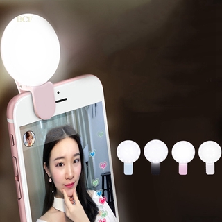 Anillo de luz Led para teléfono Flash Universal Selfie anillo de luces portátil Led Selfie lámpara anillo Clip para teléfono ordenador portátil (1)