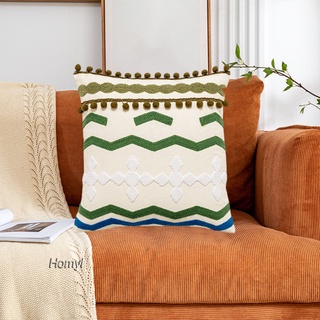 [HOMYL] Fundas de almohada con textura Boho, simples, decorativas, tejidas