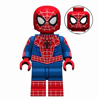 spiderman minifigures set marvel super heroes spider man lejos de casa bloques de construcción juguetes para niños (7)