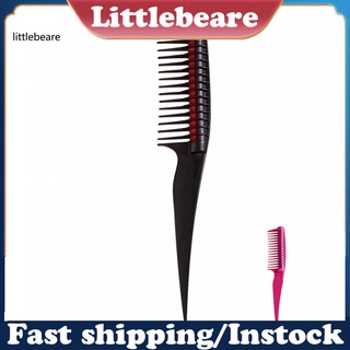 <littlebeare> Peine de peinado ligero de dientes ancho peine DIY accesorios de estilo desmontable para salón