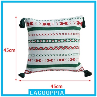 [LACOOPPIA] Funda de almohada hecha a mano con borla de navidad