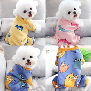 ropa de otoño e invierno para mascotas engrosamiento cálido teddy bichon pomeranian schnauzer gato poodle pequeño perro perro ropa