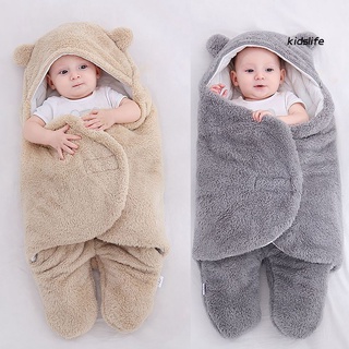 [kidslife] manta de saco de dormir Anti patada de Color sólido para bebé recién nacido