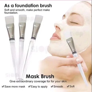 Cepillo de cerdas blancas transparentes para máscara facial, barato, buena calidad, envío gratis
