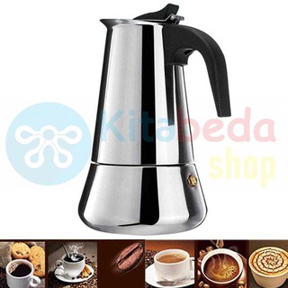 Cafetera espresso Moka olla estufa filtro KB1313 100ml