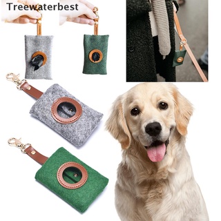 [treewaterbest] dispensador de bolsas de caca portátil para mascotas, perro, limpieza, basura, caja de basura al aire libre mx